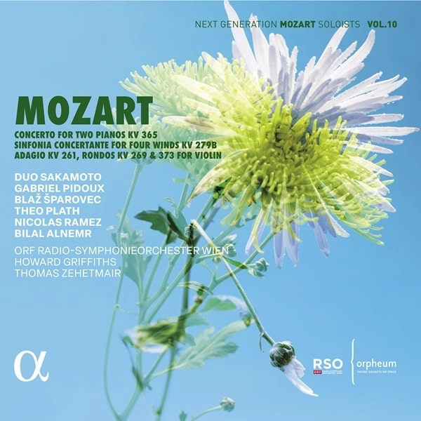 PIANO DUO SAKAMOTO / 坂本彩&坂本リサ / MOZART:CONCERTO FOR TWO PIANOS/SINFONIA CONCERTANTE FOR FOUR WINDS