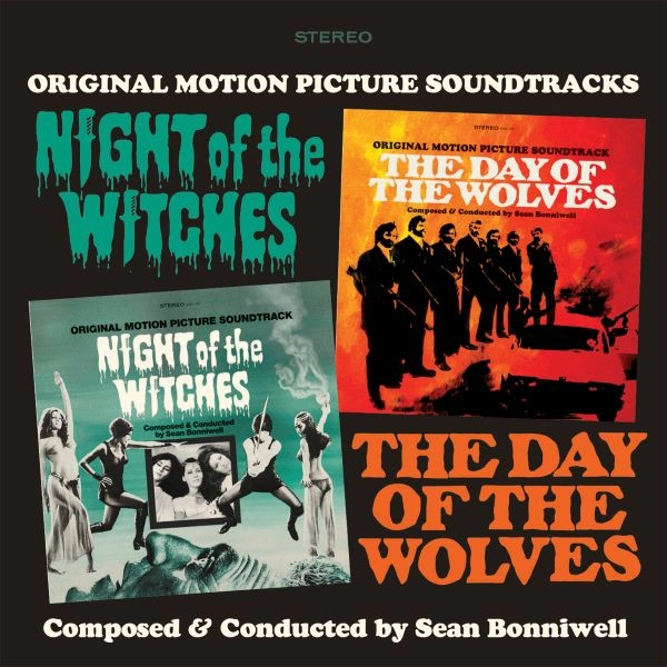 SEAN BONNIWELL / NIGHT OF THE WITCHES + DAY OF THE WOLVES - ORIGINAL MOTION PICTURE SOUNDTRACKS (CD)