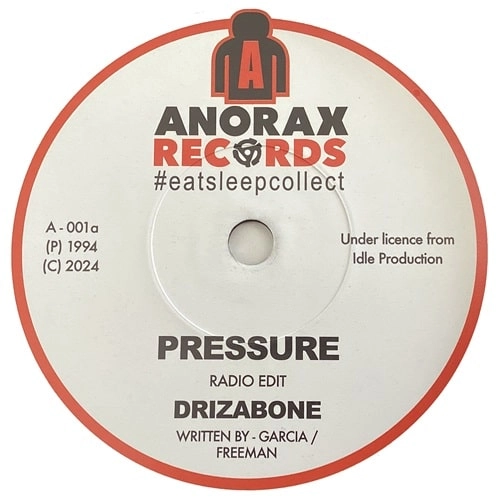 DRIZA BONE / ドリザボーン / PRESSURE (INCL. NU-SOLUTION AKA ROGER SANCHEZ REMIX)