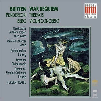 HERBERT KEGEL / ヘルベルト・ケーゲル / BRITTEN:WAR REQUIEM/BERG:VIOLIN CONCERTO/HARTMANN:CONCERTO FUNEBRE (2SACD/LTD)
