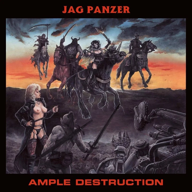 JAG PANZER / ジャグ・パンツァー / AMPLE DESTRUCTION (DLP 40TH ANNIVERSARY BLACK)