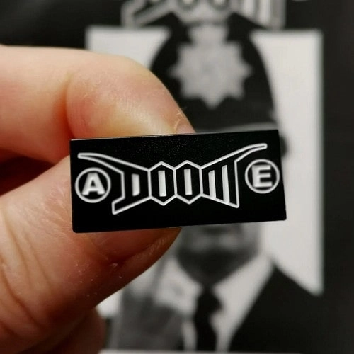 DOOM (PUNK) / ドゥーム / DOOM ENAMEL PIN