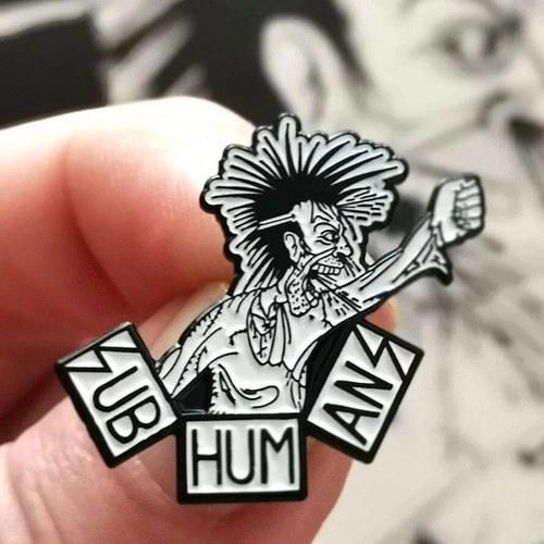 SUBHUMANS (UK) / SUBHUMANS ENAMEL PIN