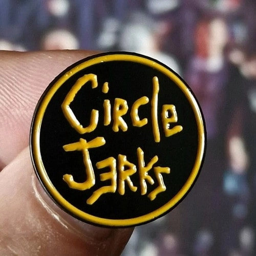 CIRCLE JERKS / サークル・ジャークス / CIRCLE JERKS ENAMEL PIN