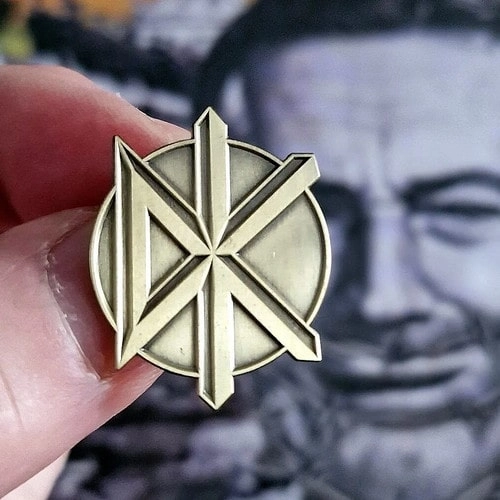 DEAD KENNEDYS / デッド・ケネディーズ / DEAD KENNEDYS CIRCLE ENAMEL PIN (BAND LOGO)