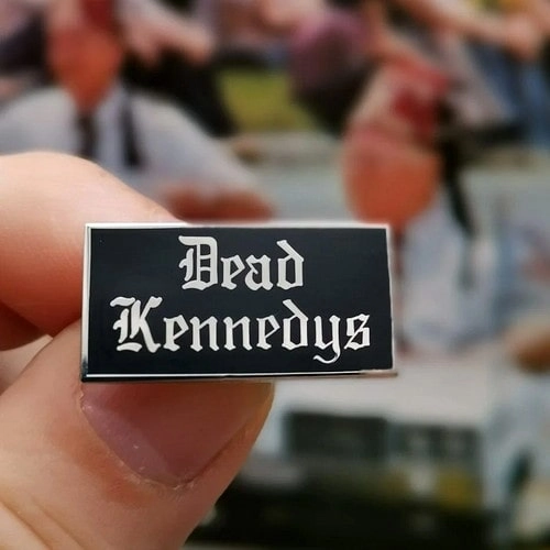 DEAD KENNEDYS / デッド・ケネディーズ / DEAD KENNEDYS SQUARE ENAMEL PIN (BAND LOGO)