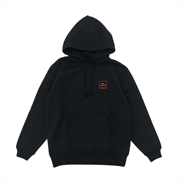 DISKUNION / ディスクユニオン / diskunion Hoodie 四角ロゴ (Black/XXL)