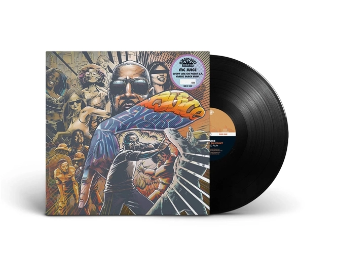 MC JUICE / EVERY LINE ON POINT E.P. (LP -BLACK VINYL-)