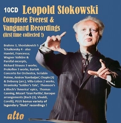 LEOPOLD STOKOWSKI / レオポルド・ストコフスキー / COMPLETE EVEREST AND VANGUARD RECORDINGS (10CD)