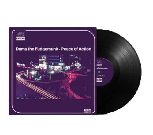 DAMU THE FUDGEMUNK (Y SOCIETY) / ダム・ザ・ファッジマンク / PEACE OF ACTION (LP) -BLACK VINYL-