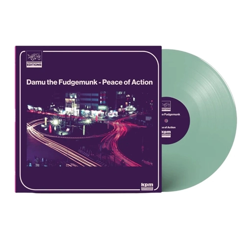 DAMU THE FUDGEMUNK (Y SOCIETY) / ダム・ザ・ファッジマンク / PEACE OF ACTION (LP -DUCK EGG VINYL-)