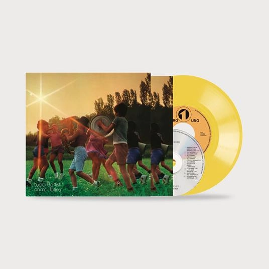 LUCIO BATTISTI / ルチオ・バッティスティ / ANIMA LATINA (7INCH YELLOW VINYL + CD)