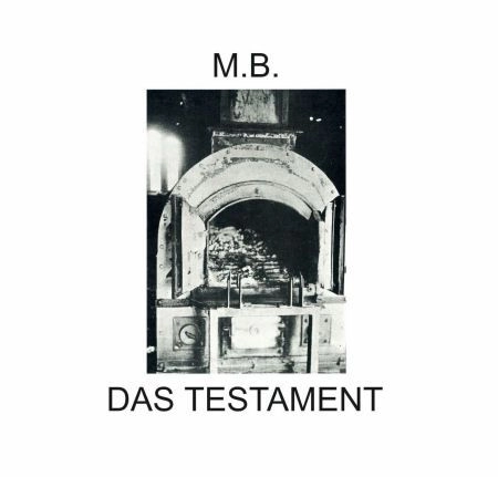 MAURIZIO BIANCHI (M.B.) / マウリツィオ・ビアンキ (M.B.) / DAS TESTAMENT (CD)