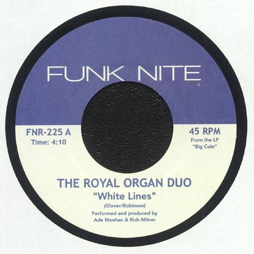 ROYAL ORGAN DUO / WHITE LINES / &pound;19.99