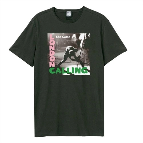 CLASH / クラッシュ / XL/LONDON CALLING AMPLIFIED VINTAGE CHARCOAL T SHIRT