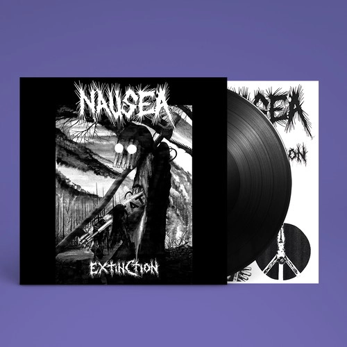 NAUSEA / ナウジア / EXTINCTION (LP/BLACK VINYL)