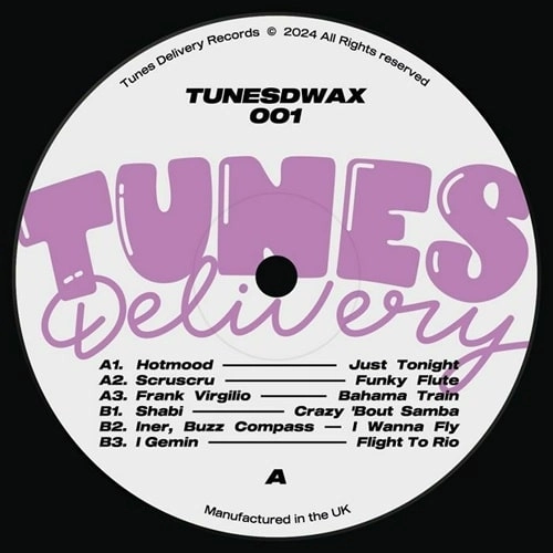V.A. (TUNES DELIVERY) / TUNES DELIVERY WAX (12") HOTMOOD / SCRUSCRU / FRANK VIRGILIO / SHABI / INER / BUZZ COMPASS / I GEMIN