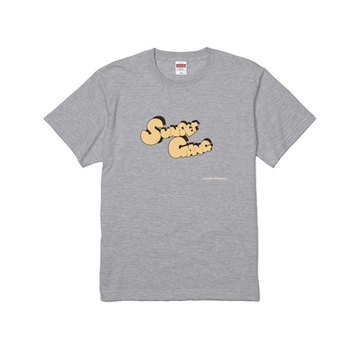 久保田麻琴と夕焼け楽団 / 久保田麻琴と夕焼け楽団 Logo Crew Neck Tee（アッシュグレー/XL）