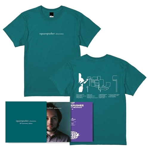 SQUAREPUSHER / スクエアプッシャー / Ultravisitor (Remastered 3LP edition) / ウルトラヴィジター（リマスタード･3LP･エディション）輸入盤3LP＋Tシャツ（XL）[数量限定盤]