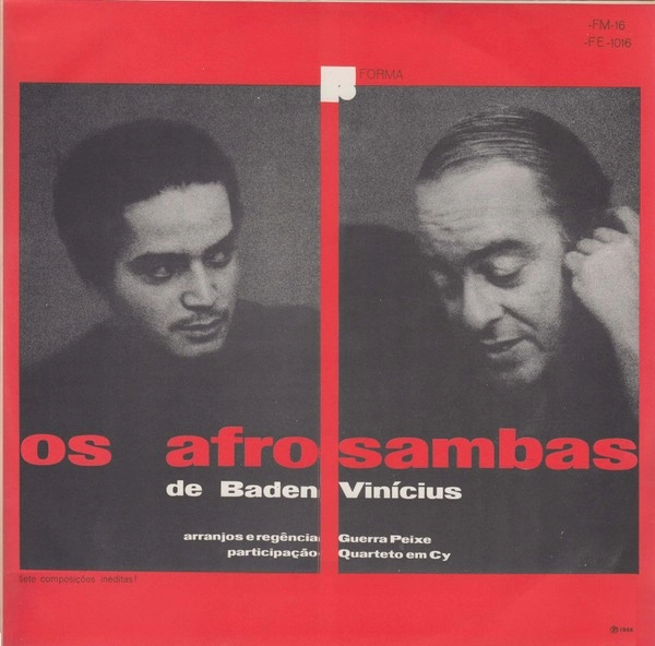 BADEN POWELL & VINICIUS DE MORAES / バーデン・パウエル＆ヴィニシウス・ヂ・モライス / OS AFRO SAMBAS