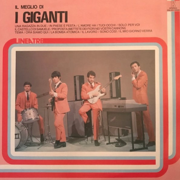 I GIGANTI / イ・ジガンティ / IL MEGLIO DI I GIGANTI