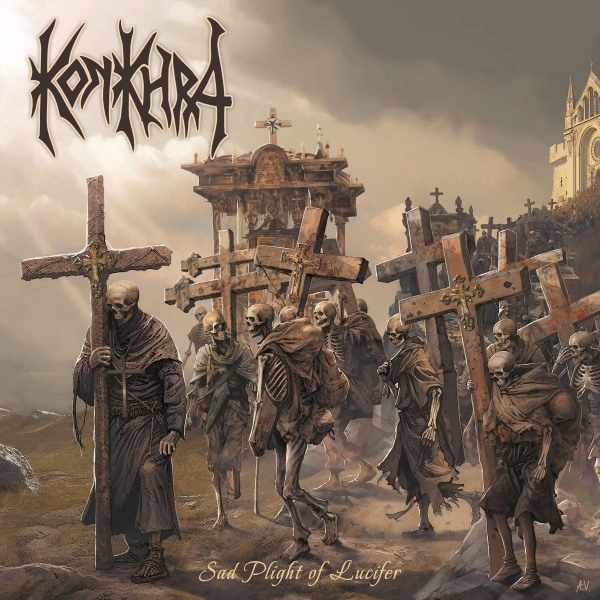 KONKHRA / SAD PLIGHT OF LUCIFER (BLACK VINYL)