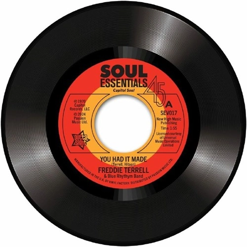 FREDDIE TERRELL / CHARLES WILLIAMS / YOU HAD IT MADE / STANDING IN THE WAY