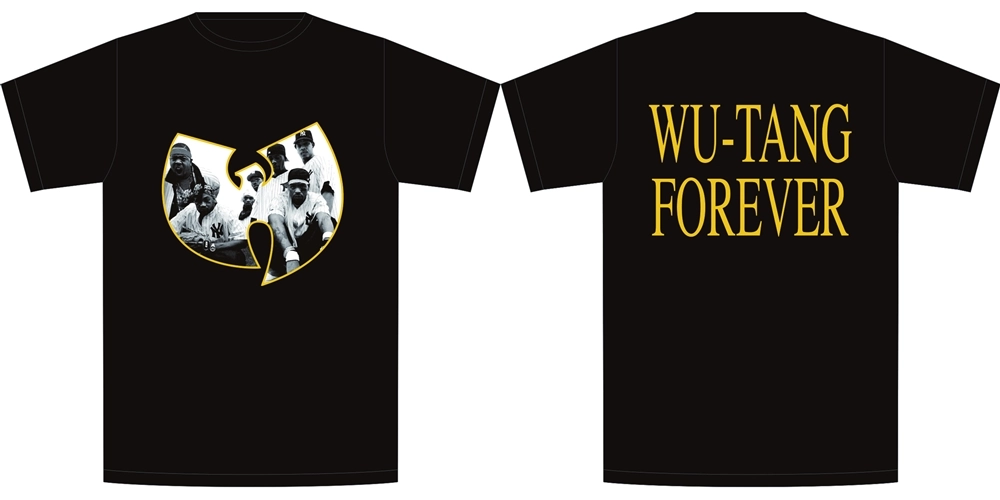WU-TANG CLAN / ウータン・クラン / FOREVER TEE (BLACK YELLOW / XXL)