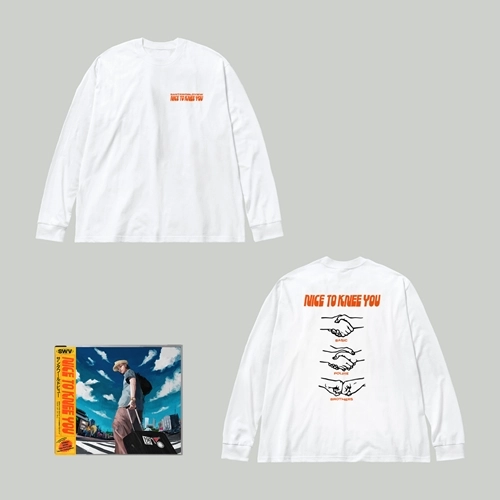 SANTAWORLDVIEW / SANTAWORLDVIEW / NICE TO KNEE YOU CD & T-shirt set XL