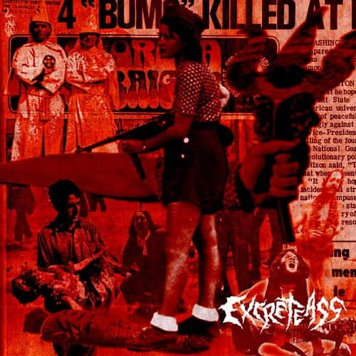 EXCRETEASS / GODS REFLECTS ON GRIND (LP)