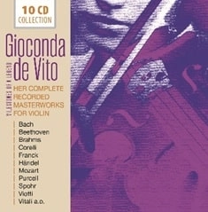 GIOCONDA DE VITO / ジョコンダ・デ・ヴィート / MASTERWORKS FOR VIOLIN (10CD)