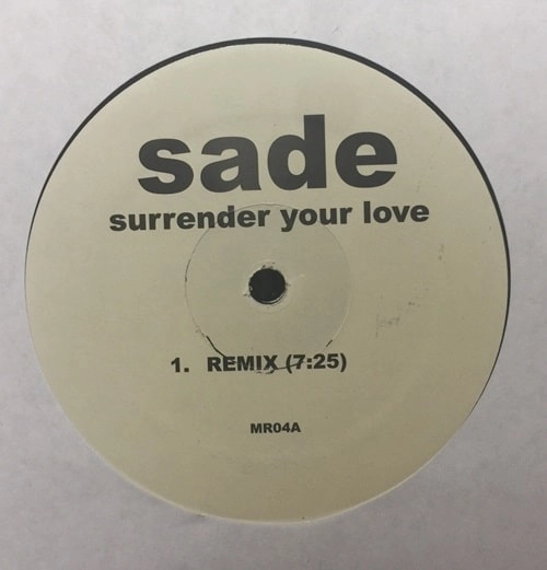 SADE / シャーデー / SURRENDER YOUR LOVE /HAUNT ME (MIXES)