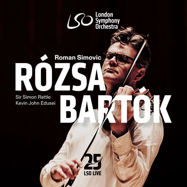 ROMAN SIMOVIC / ロマン・シモヴィチ / ROZSA:VIOLIN CONCERTO/BARTOK:VIOLIN CONCERTO NO.2