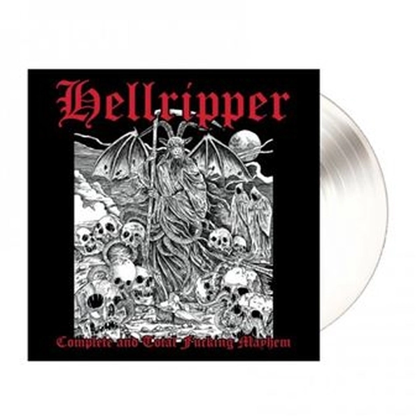 HELLRIPPER / ヘルリッパー / COMPLETE AND TOTAL FUCKING MAYHEM (WHITE LP) / COMPLETE AND TOTAL FUCKING MAYHEM (WHITE LP) 