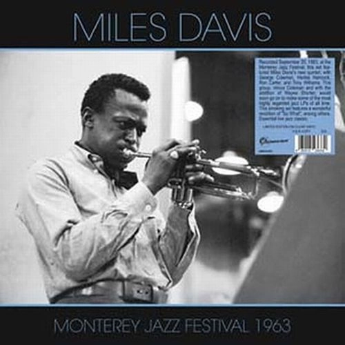 MILES DAVIS / マイルス・デイビス / LIVE AT THE 1963 MONTEREY JAZZ FESTIVAL8CLEAR VINYL)