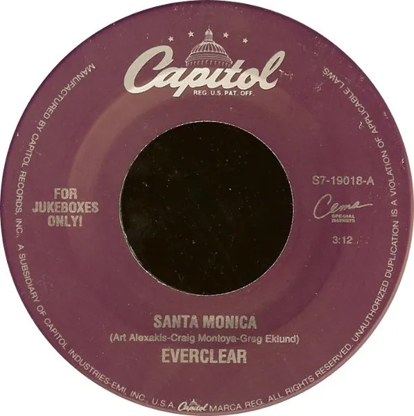 EVERCLEAR / エヴァークリア / SANTA MONICA