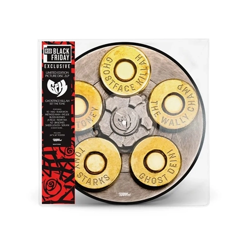 GHOSTFACE KILLAH / SET THE TONE (GUNS & ROSES) (2LP) -PICTURE DISC, LIMITED TO 1000, INDIE-EXCLUSIVE-