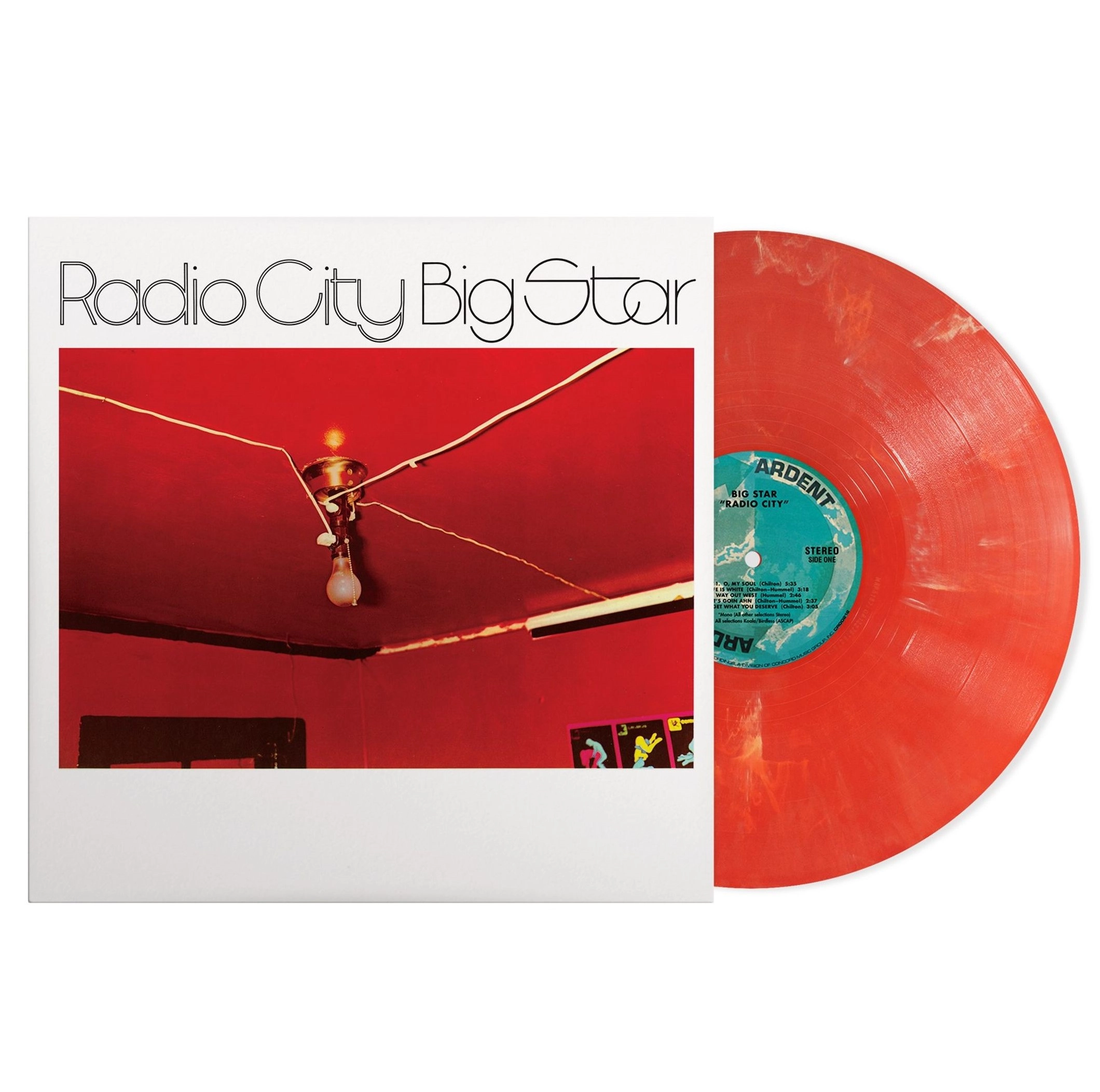 BIG STAR / ビッグ・スター / RADIO CITY (RED/WHITE SWIRL COLORED VINYL)