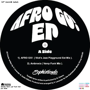 VICK LAVENDER / ヴィック・ラベンダー / AFRO GO EP