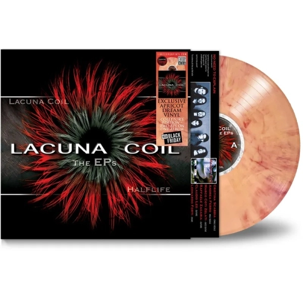 LACUNA COIL / ラクーナ・コイル / EPS: LACUNA COIL & HALFLIFE [LP] (APRICOT DREAM COLORED VINYL, LIMITED TO 1100, INDIE-EXCLUSIVE)