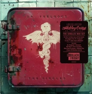 MOTLEY CRUE / モトリー・クルー / DR. FEELGOOD: THE SINGLES BOX SET [5X7"] (COLORED VINYL, 2 EXCLUSIVE MOTLEY CRUE ADHESIVE BANDAGES, LIMITED TO 2500, INDIE-EXCLUSIVE)