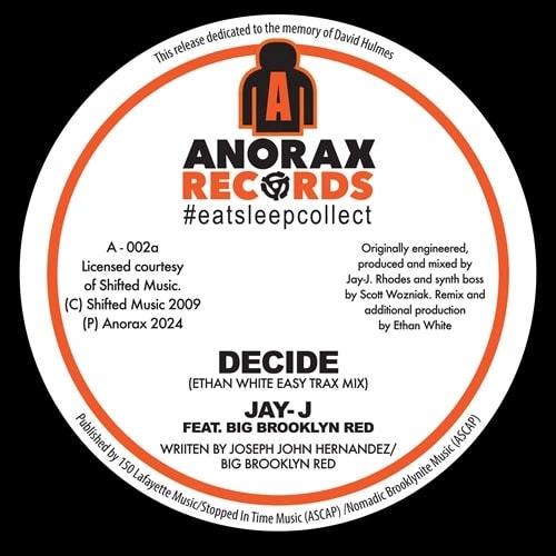 JAY-J FT. BIG BROOKLYN RED / DECIDE (7")