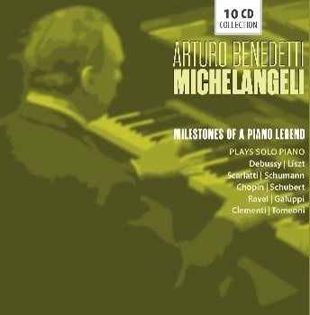 ARTURO BENEDETTI  MICHELANGELI / アルトゥーロ・ベネデッティ・ミケランジェリ / MILESTONES OF A PIANO LEGEND (10CD)