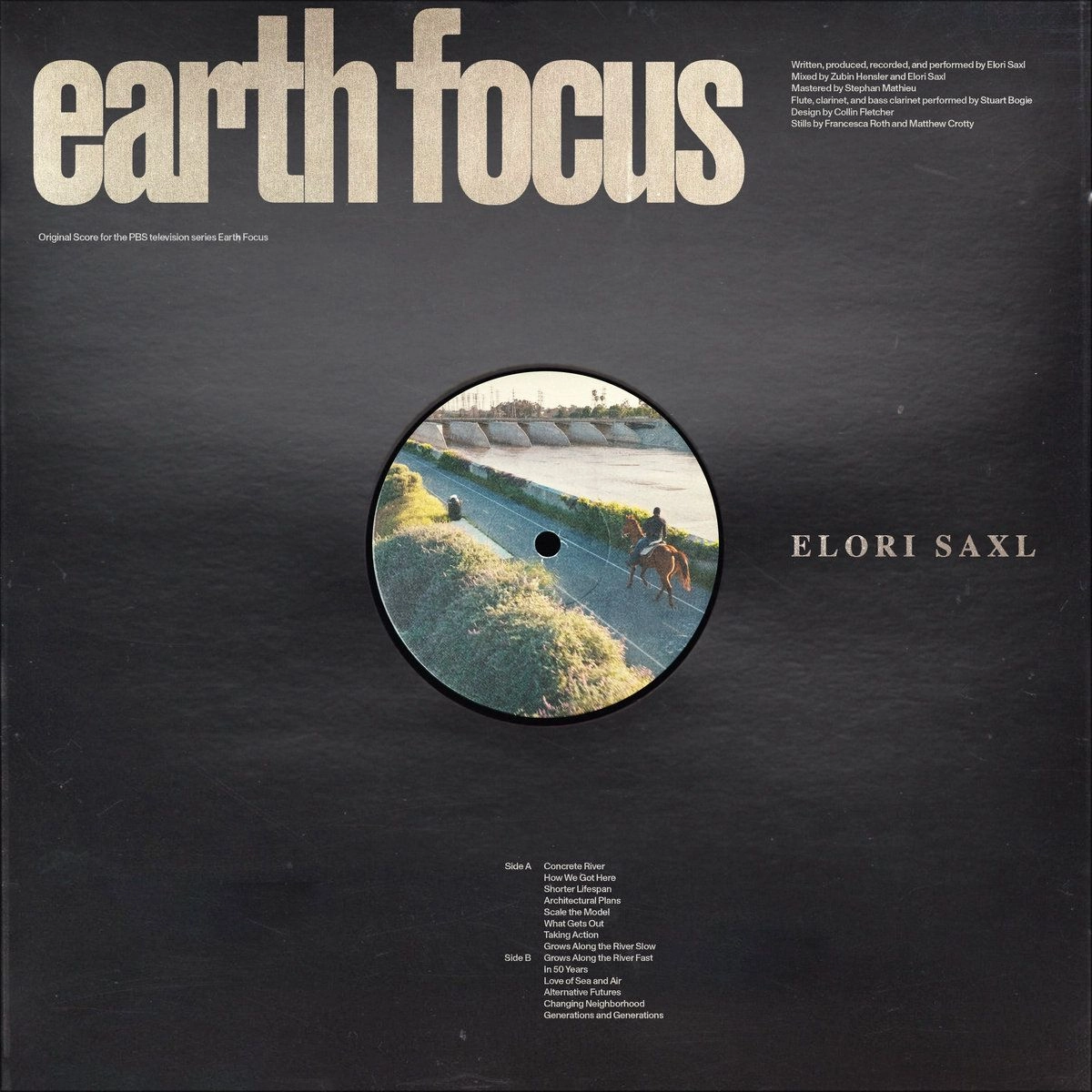 ELORI SAXL / EARTH FOCUS [LP - BLACK]
