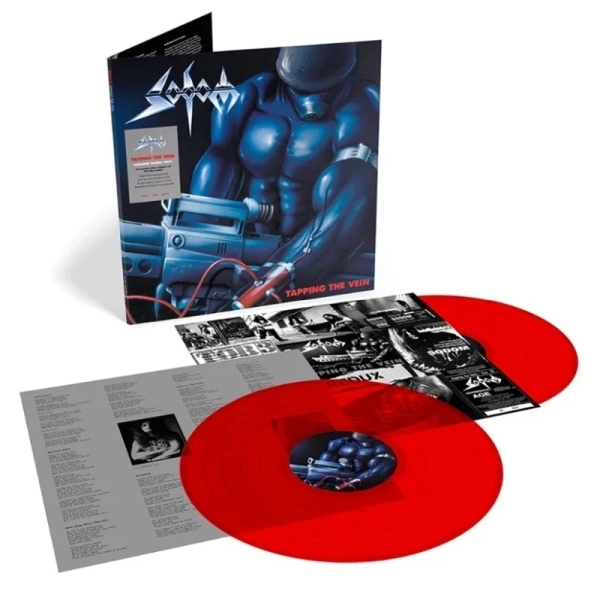SODOM / ソドム / TAPPING THE VEIN (TRANSPARENT RED VINYL)