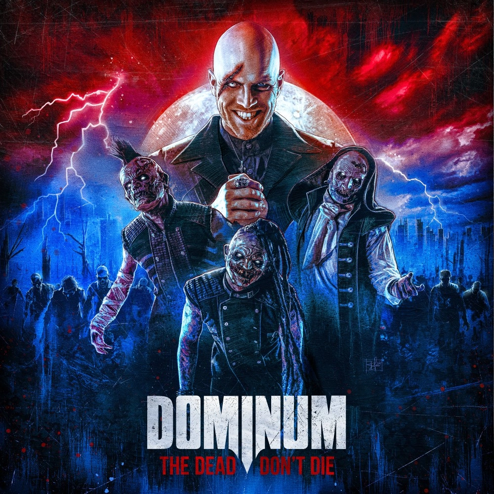DOMINUM / ドミヌム / THE DEAD DON'T DIE (BLUE VINYL)