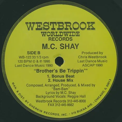 M.C.SHAY / BROTHER'S BE TRIPPIN'