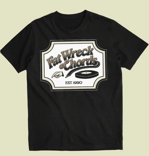 FAT WRECK CHORDS OFFICIAL GOODS / L/FAT BOSTON T