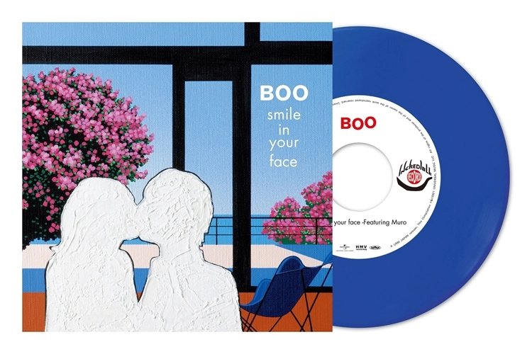 BOO / smile in your face（クリアディープブルー･ヴァイナル）