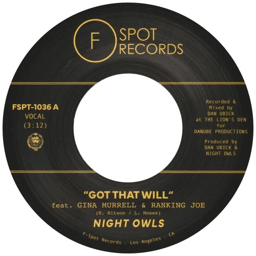 NIGHT OWLS / ナイトオウルズ / GOT THAT WILL